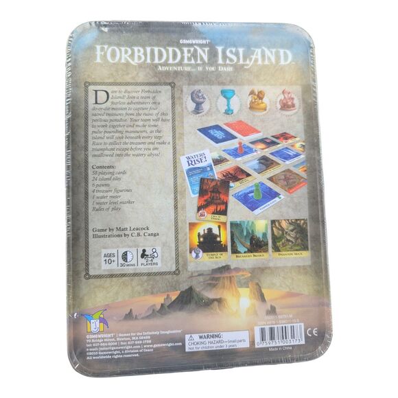 Forbidden Island Board Game by GAMEWRIGHT Competition Winner- NEW and SEALED - Picture 2 of 2